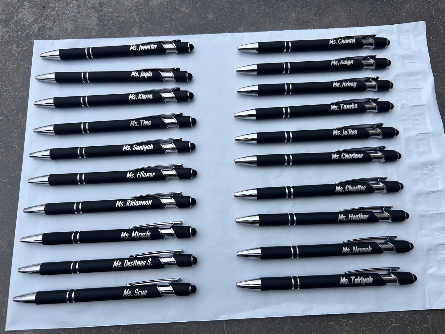 Custom Engraved Pens