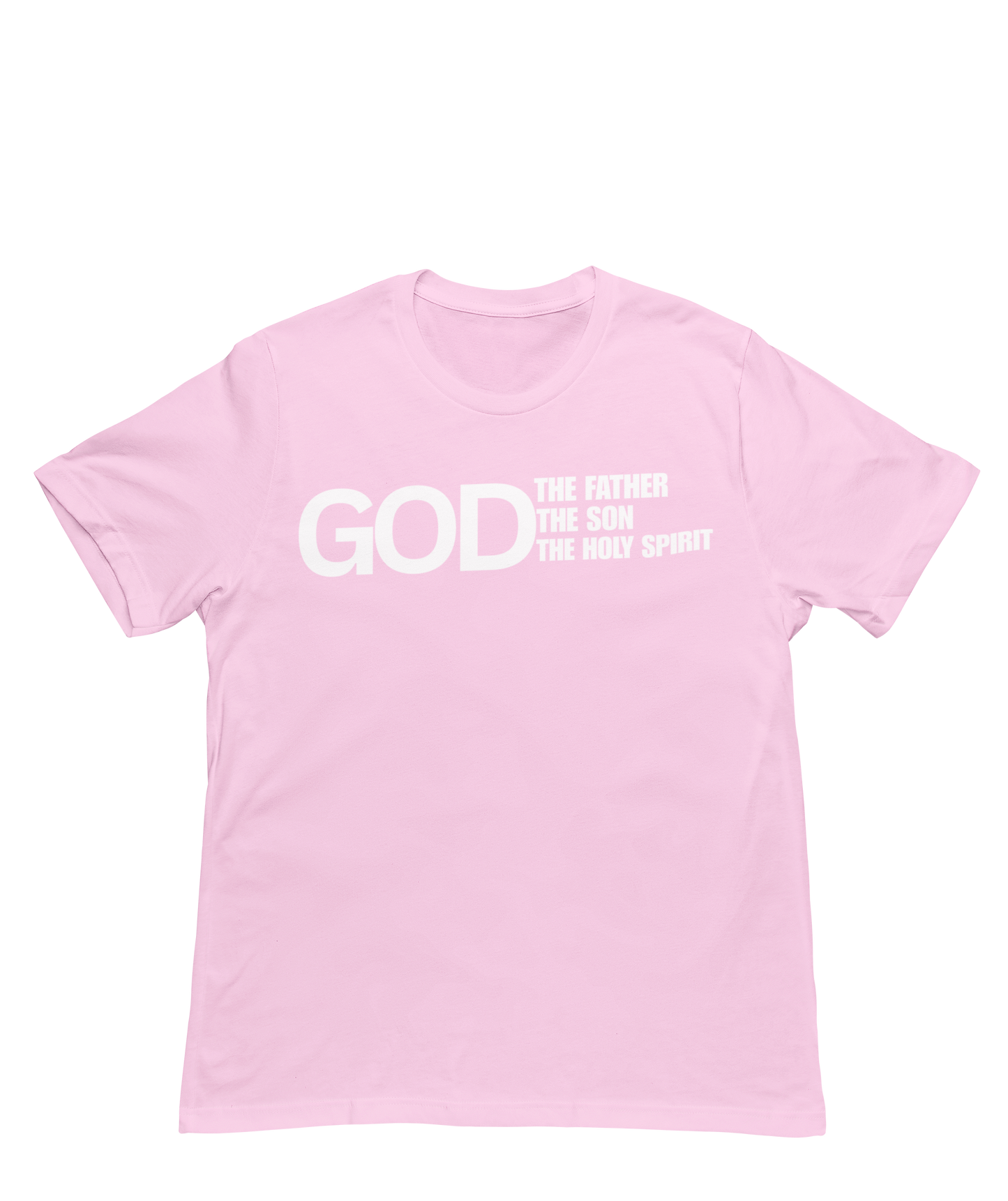 The Trinity Shirt White Print
