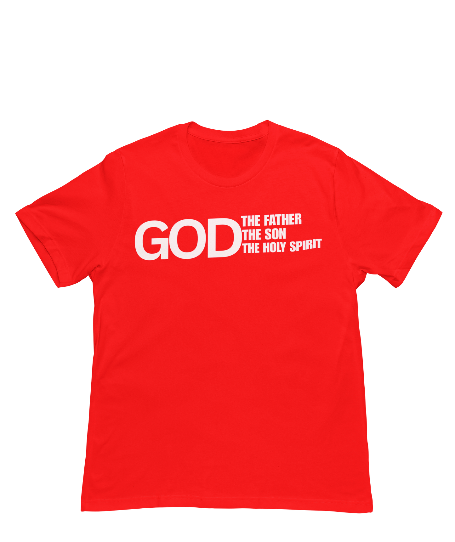 The Trinity Shirt White Print