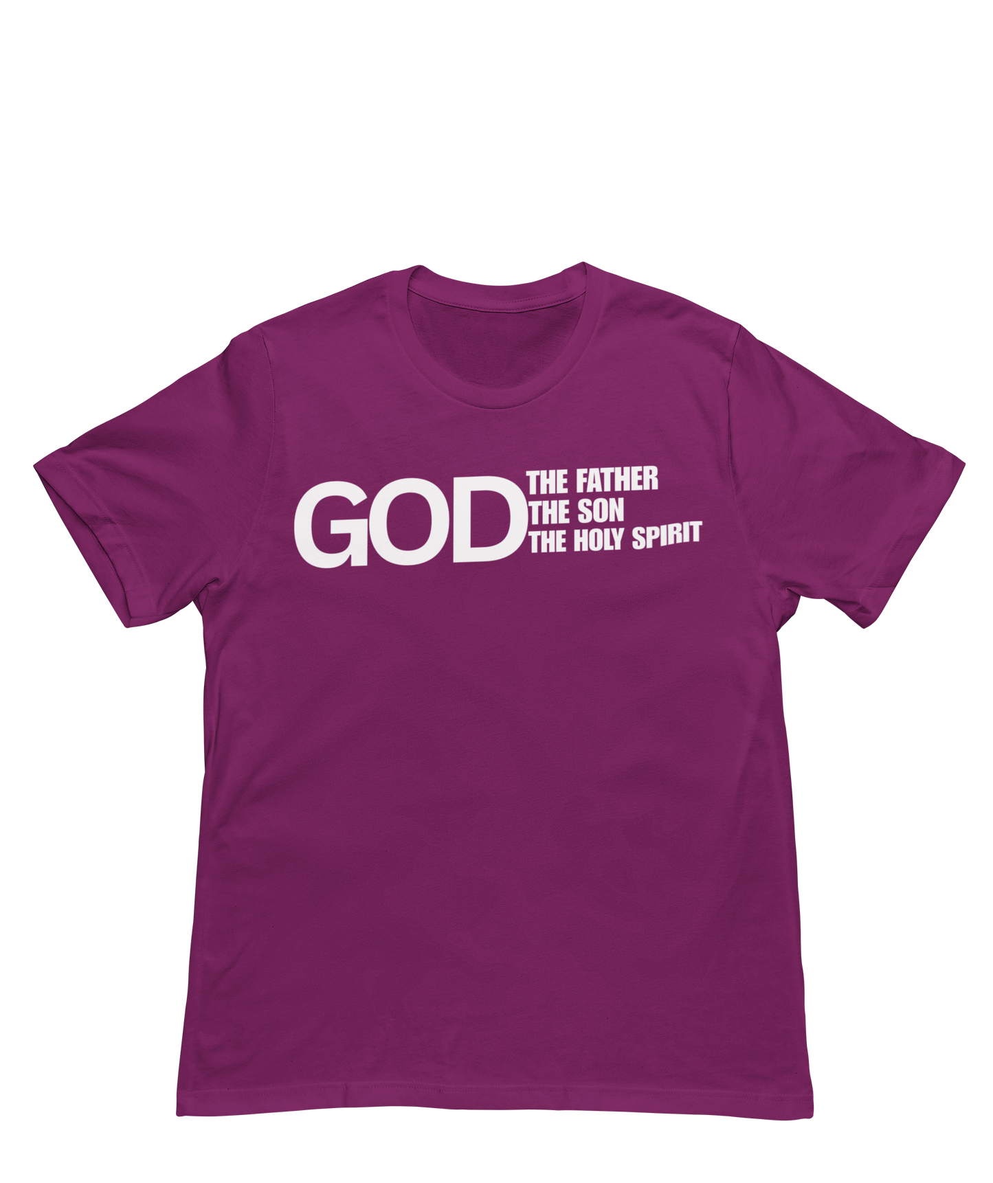 The Trinity Shirt White Print