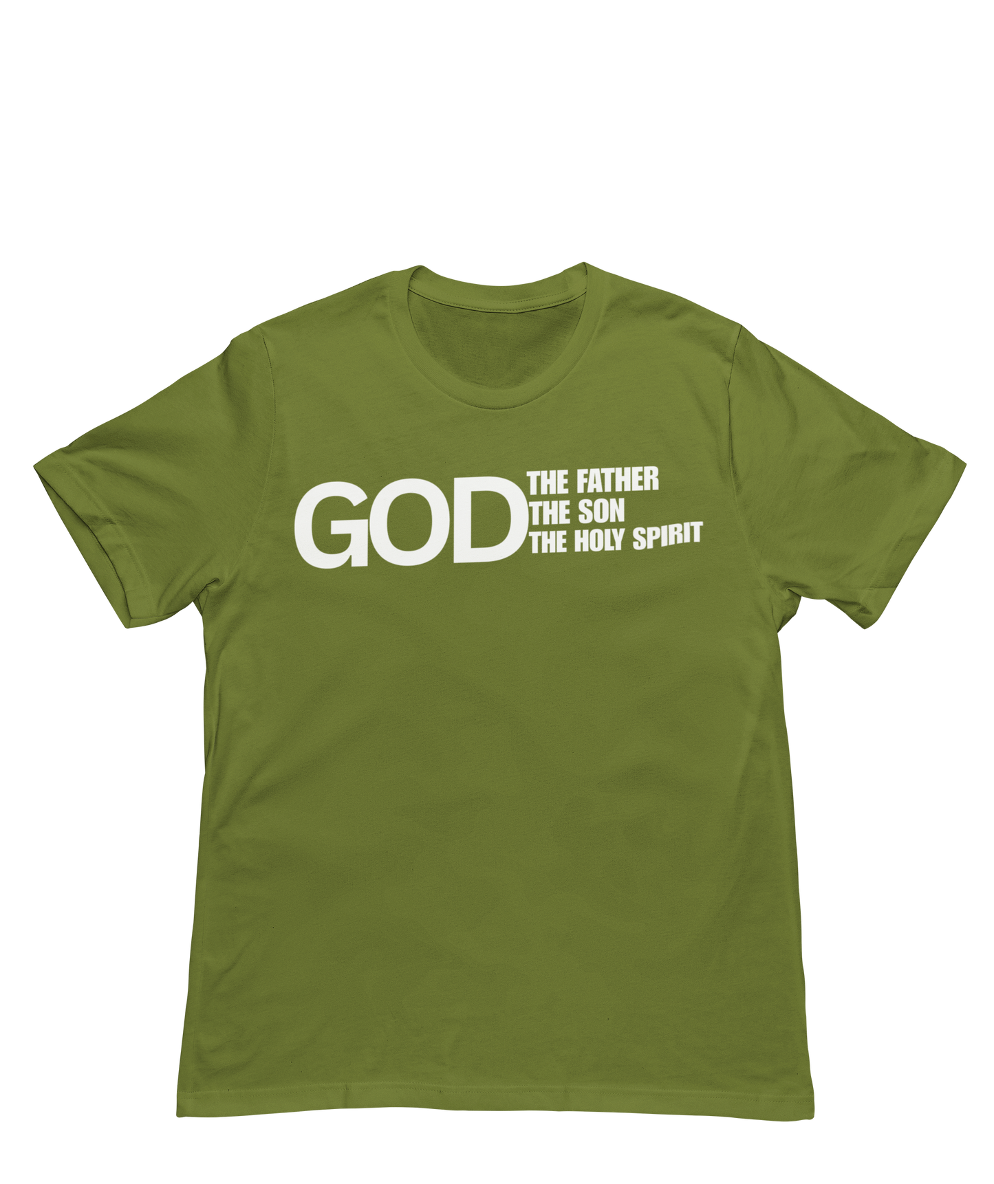 The Trinity Shirt White Print