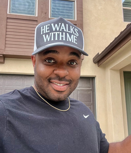 He Walks With Me Hat