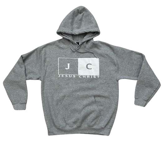JC Block Puff Print Hoodie