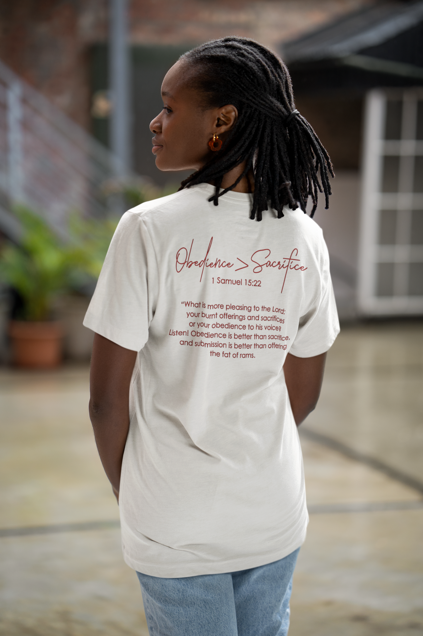 Obedience is Greater Than Sacrifice Shirt