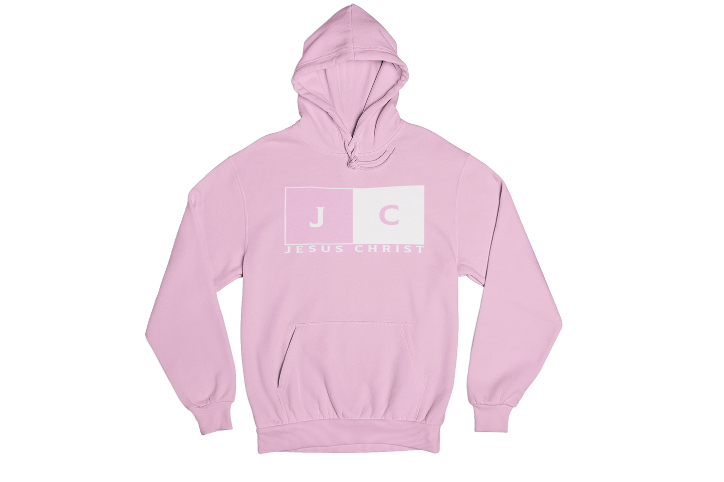 JC Block Puff Print Hoodie