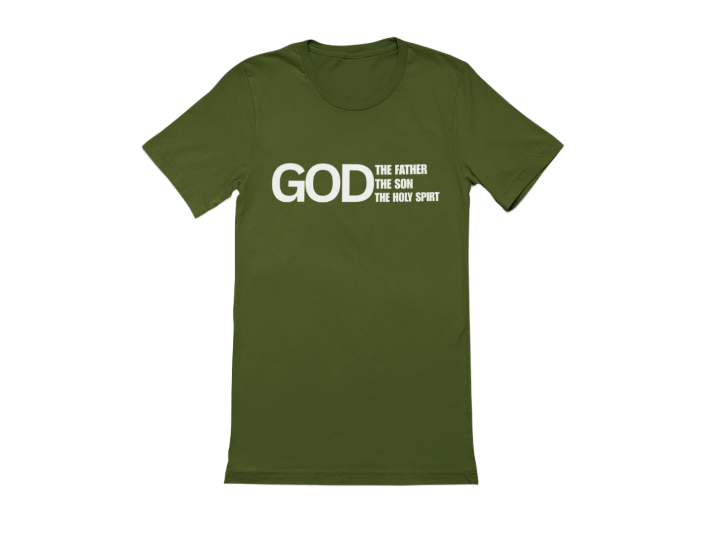 The Trinity Shirt White Print