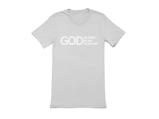 The Trinity Shirt White Print