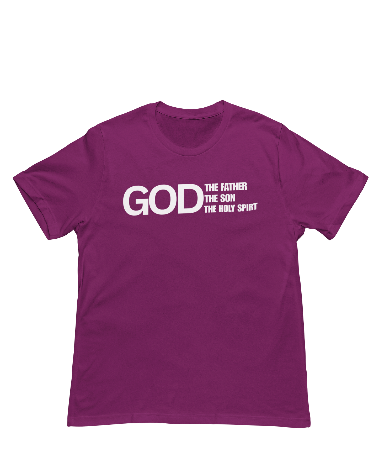 The Trinity Shirt White Print