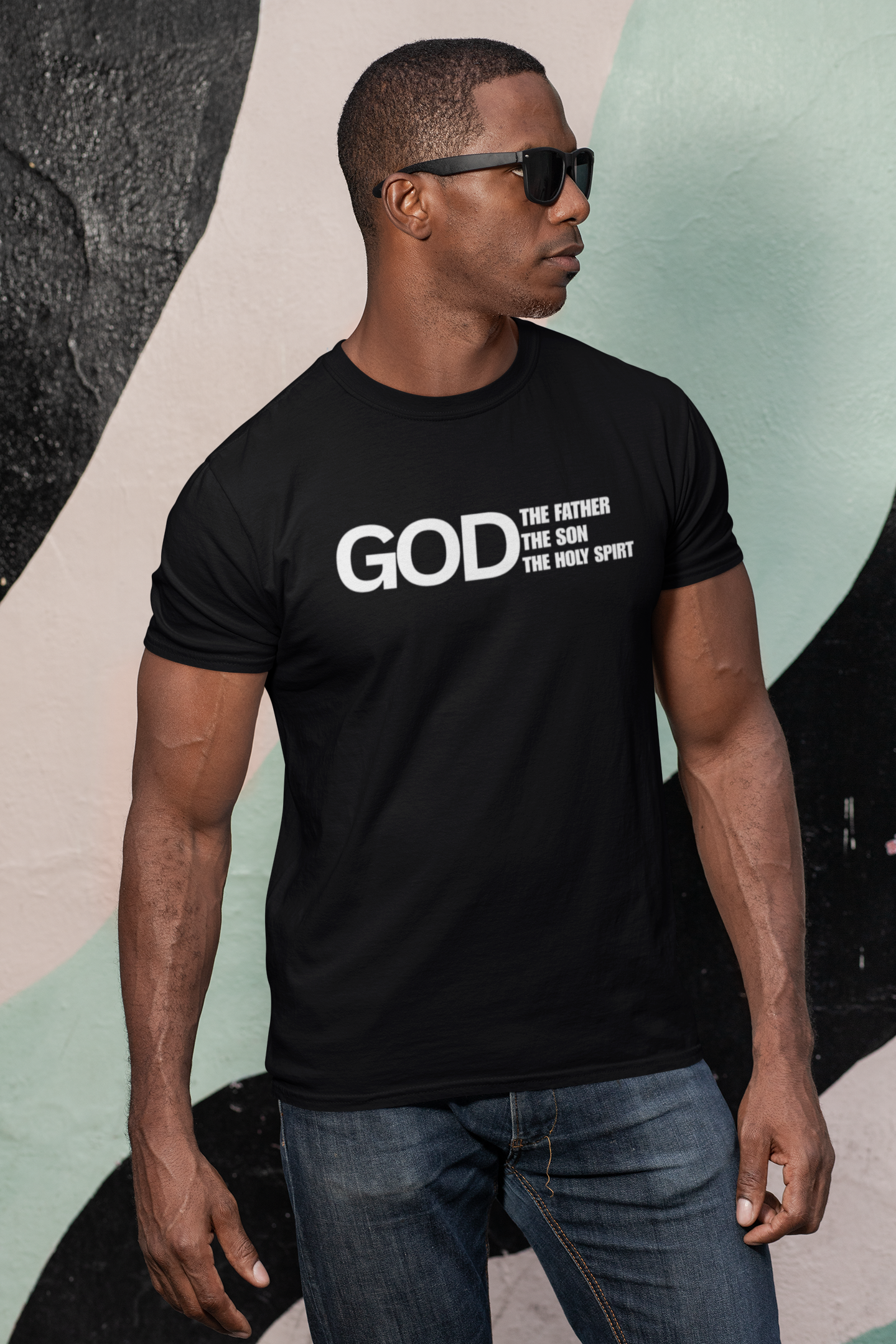 The Trinity Shirt White Print